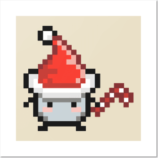 Grey Christmas Junimo Posters and Art